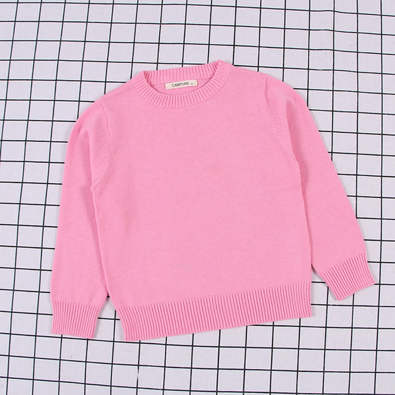 Autumn Boys Girls Knit Pullover Children Winter Clothes Cotton Sweatersuit Casual Chunky Cable Knitwear Baby Sweater Costume