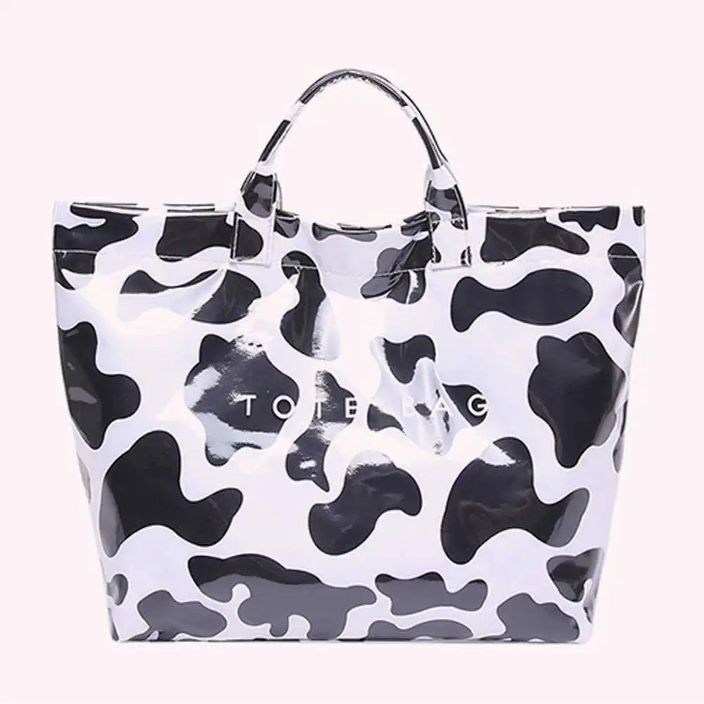 Women Fashion Tote Bag Daily Commuting Bag Large Capacity Slouchy Carrying Bag Stylish Top Handle Bag Outdoor Travel Bag