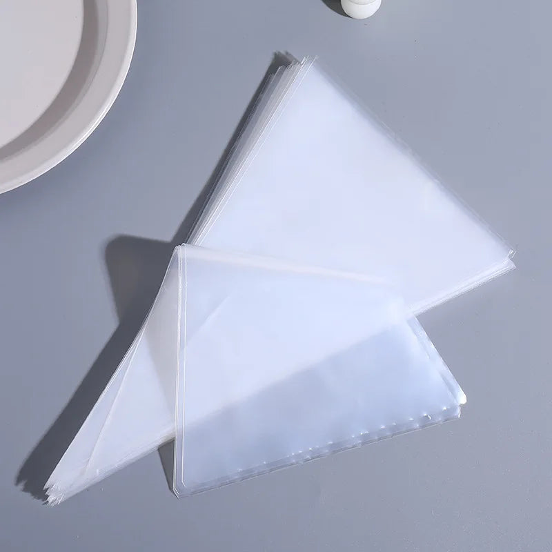 10PCS Disposable Pastry Bags DIY Cake Cream Decoration Piping Bag Icing Bag Baking Supplies Pastry Sleeves