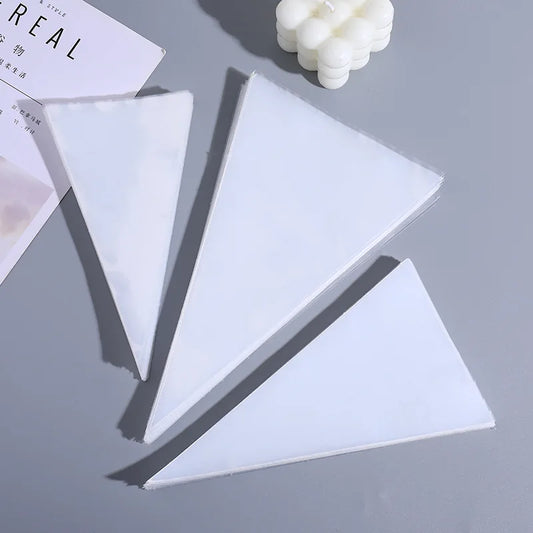 10PCS Disposable Pastry Bags DIY Cake Cream Decoration Piping Bag Icing Bag Baking Supplies Pastry Sleeves