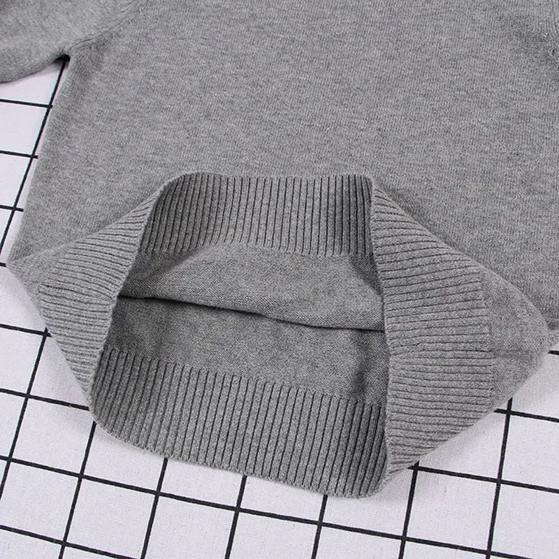 Autumn Boys Girls Knit Pullover Children Winter Clothes Cotton Sweatersuit Casual Chunky Cable Knitwear Baby Sweater Costume