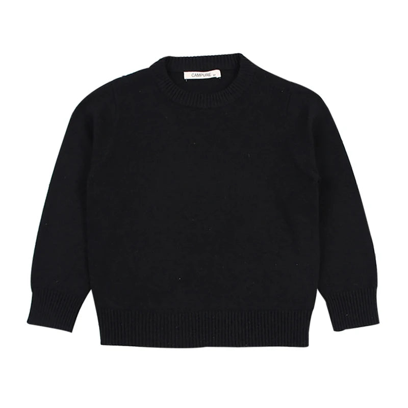 Autumn Boys Girls Knit Pullover Children Winter Clothes Cotton Sweatersuit Casual Chunky Cable Knitwear Baby Sweater Costume